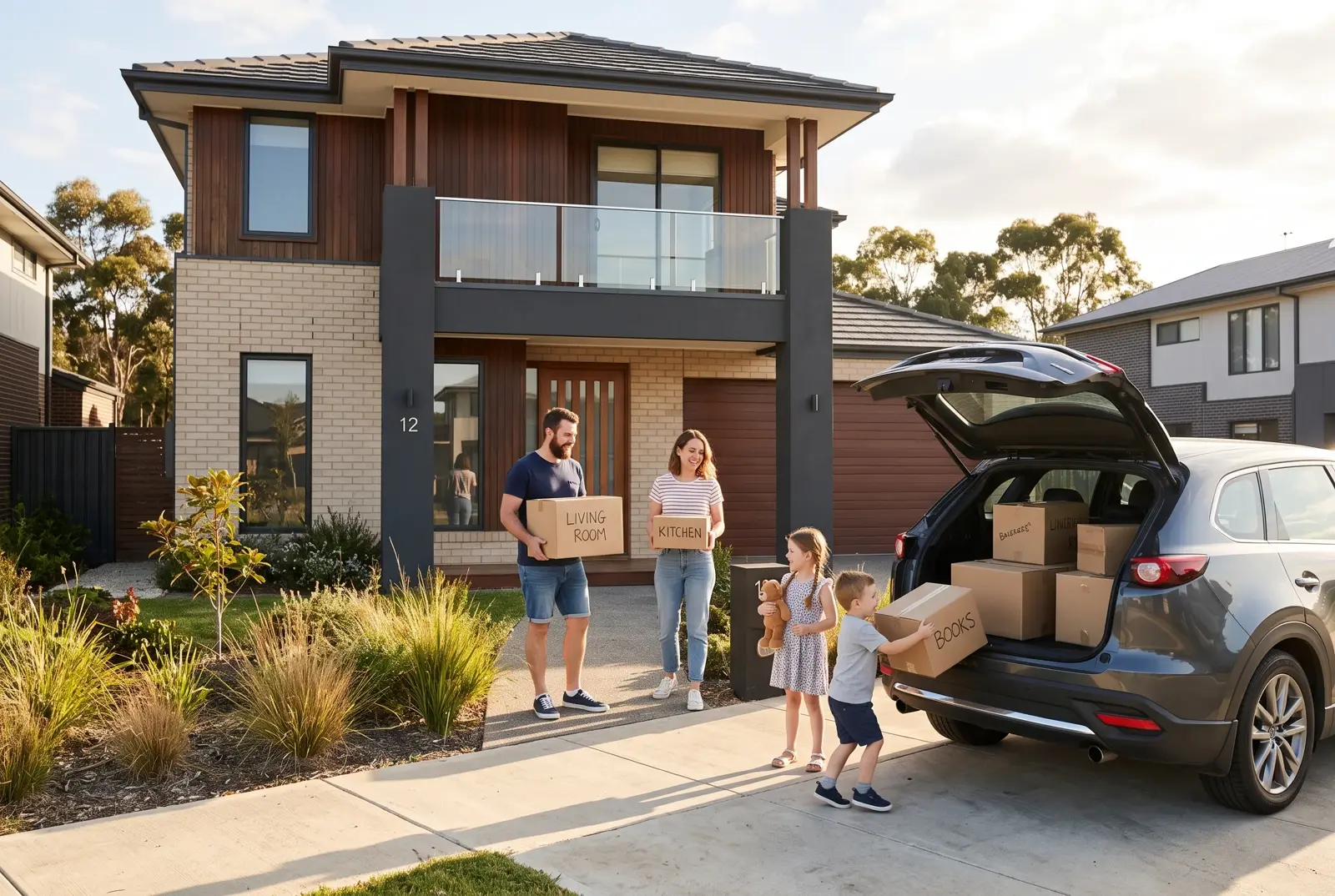 Indicative new family home in the precinct